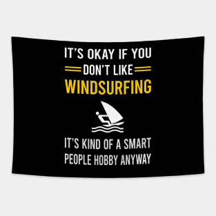 Smart People Hobby Windsurfing Windsurf Windsurfer Tapestry
