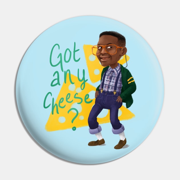 Got Any Cheese? Pin by SarahWrightArt