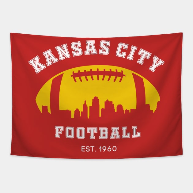 Football Fans Est.1903 Old Vintage Style Classic Tapestry by PsychoDynamics