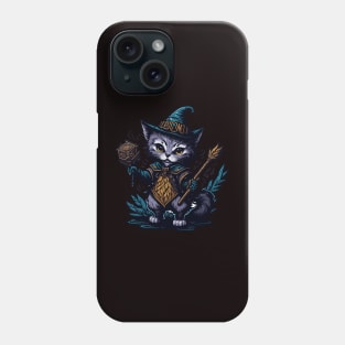 Kitten Wizard II Phone Case