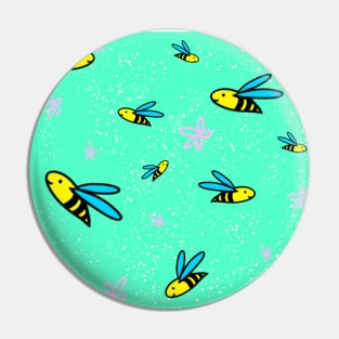 bumble bee pattern Pin