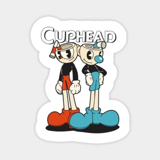 Cuphead and Mugman Magnet