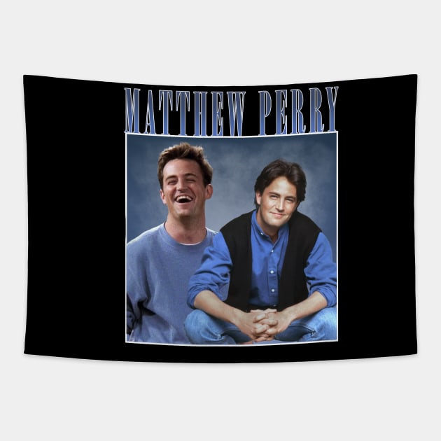 Matthew Perry Collage Tapestry by rysiupol