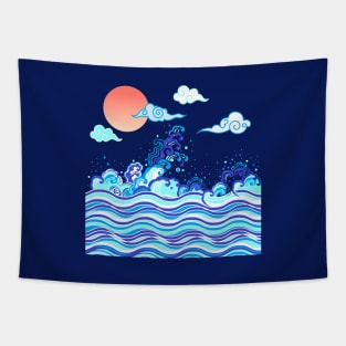 waves Tapestry