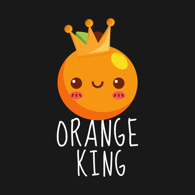 Orange King Funny by DesignArchitect