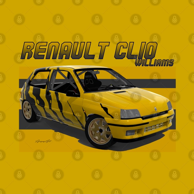 Renault Clio Williams by PjesusArt