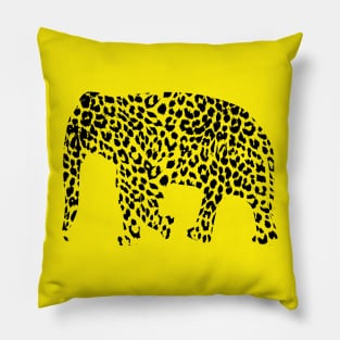 Leopard elephant Pillow