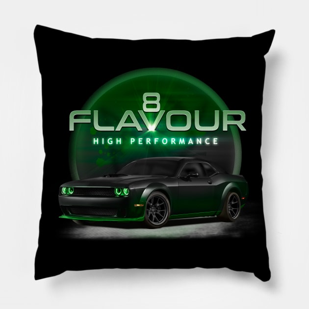 Dodge Muscle Car Pillow by hardtbonez