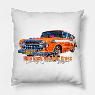 1956 Nash Rambler Cross Country Station Wagon Pillow