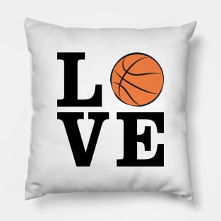 Love Basketball Pillow