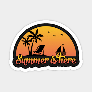 Summer is here Magnet