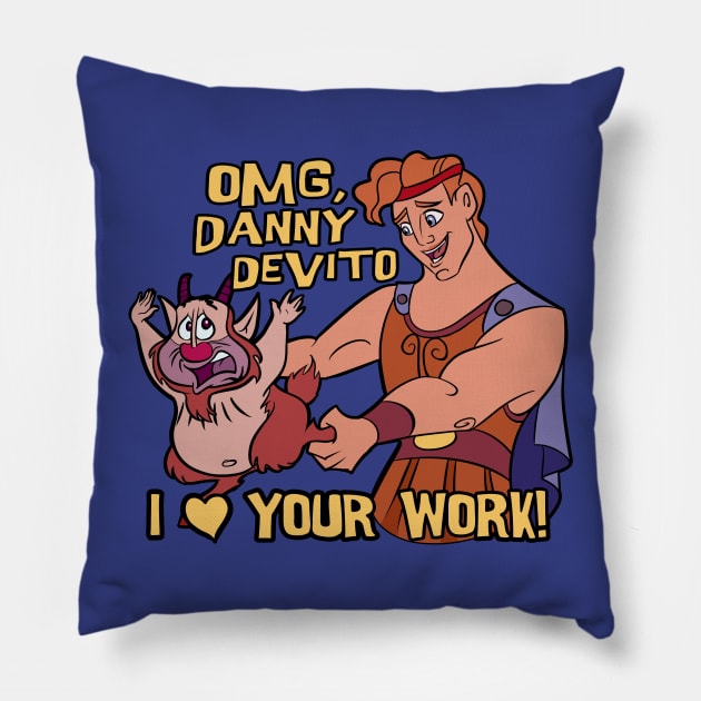 I Love Your Work! Pillow by Ellador