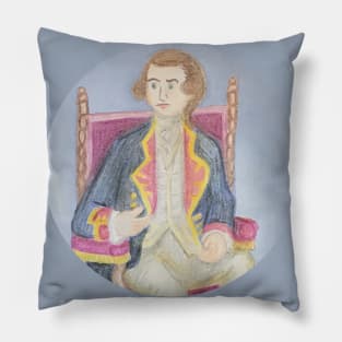 Patriot Portrait - Young Washington Pillow