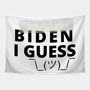 Biden I Guess ? Vote Blue 2024 Minimalist Tapestry