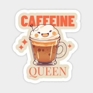 Caffeine queen coffee Magnet