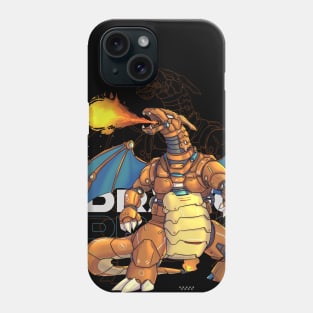 mecha dragon flame Phone Case