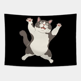 Funny Cat. Funny design Tapestry