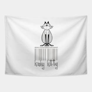 KINKY KITTY - Kinky Barcode Tapestry