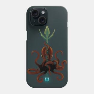 Realistic Octopus Tattoo Phone Case