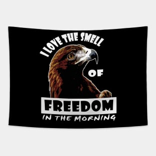 I Love The Smell Of Freedom In The Morning Anti Communist Tapestry