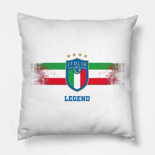 Get Funct Football Legends Paolo Maldini 3 Pillow by FUNCT