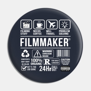 Filmmaker Pin