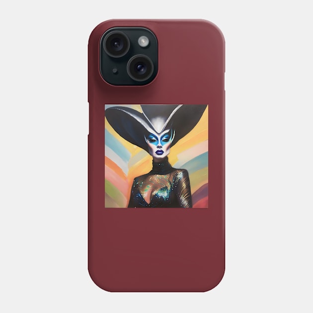 Drag Queen Alien Phone Case by ROH-shuh