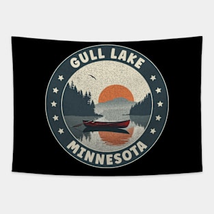 Gull Lake Minnesota Sunset Tapestry