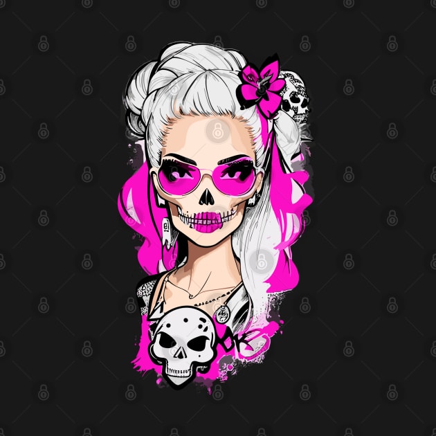 Skull Barbie Pink Glasses by SkullTroops