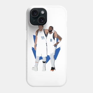 Luka Doncic & Kyrie Irving UNSTOPPABLE Duo Dallas Mavericks Phone Case