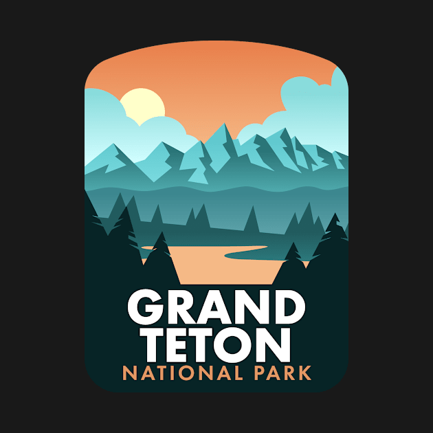 Grand Teton National Park by HalpinDesign