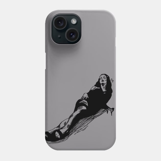 Vampira No.5 Phone Case by TheBakedBanshee