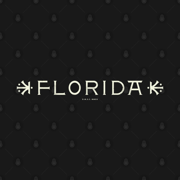 Florida - 1890's Wordmark by deadmansupplyco