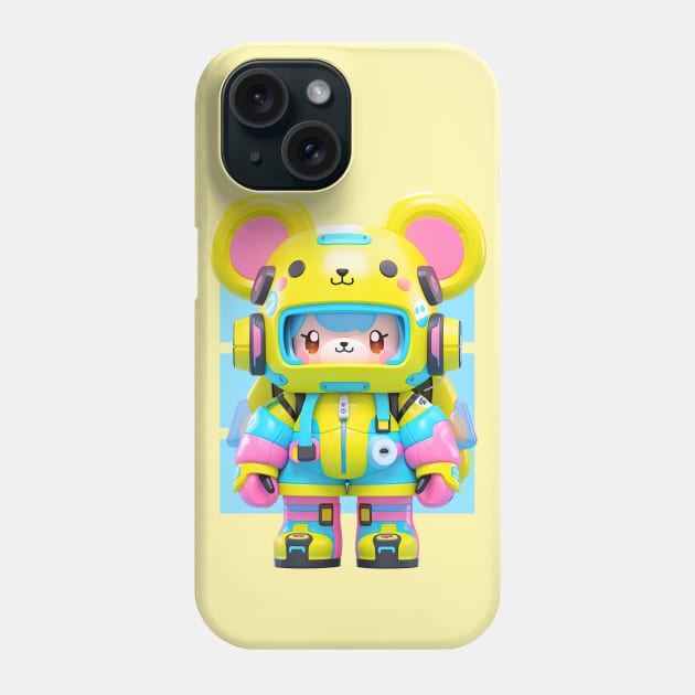 AKBLM - BAKEMONO 化物 KUMA | KAWAII CHIBI ANIME MASCOT Phone Case by AKBLM