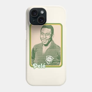 Pelé // Retro Soccer Fan Gift Design Phone Case