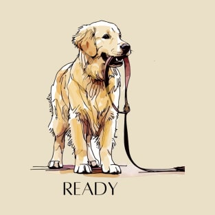 READY Golden Retriever T-Shirt