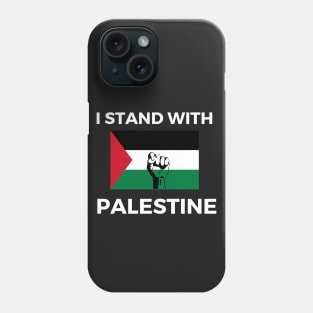 I stand with Palestine Phone Case