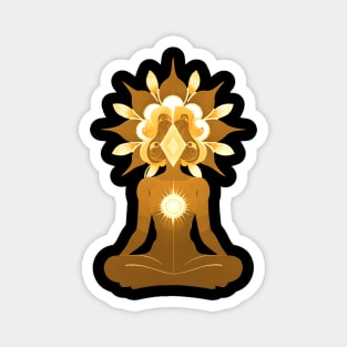 Aura Gold Meditation 04 Magnet