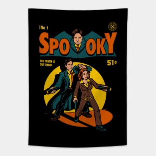 Spooky Comic Tapestry