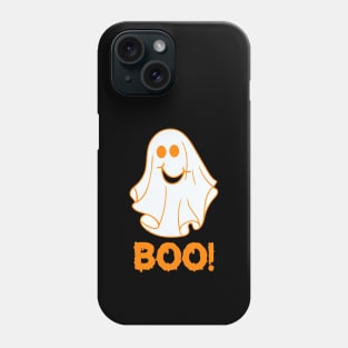 Halloween gift cute ghost smiling Phone Case