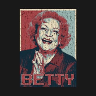 vintage betty worn crack T-Shirt