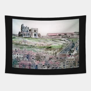 Whitby Town & Abbey Tapestry