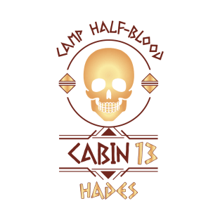 Cabin #13 in Camp Half Blood, Child of Hades – Percy Jackson inspired design T-Shirt