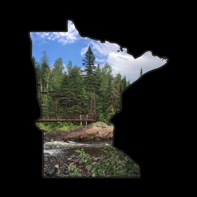 State of Minnesota Outline (Tettegouche State Park & Baptism River) by gorff