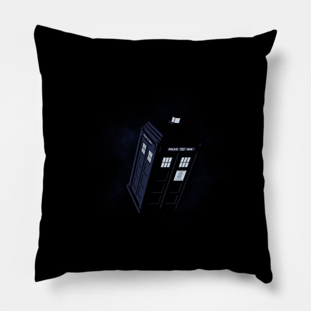 TARDIS ! doctor Pillow by Melroune