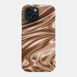 Rose gold satin. Phone Case