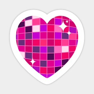 Disco Heart Magnet