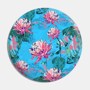 Floral print Pin