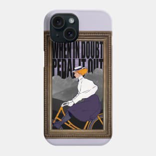 Pedal It Out Woman Phone Case