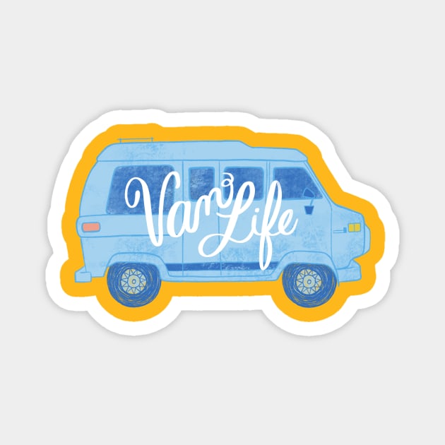 Van life Magnet by ninocflores